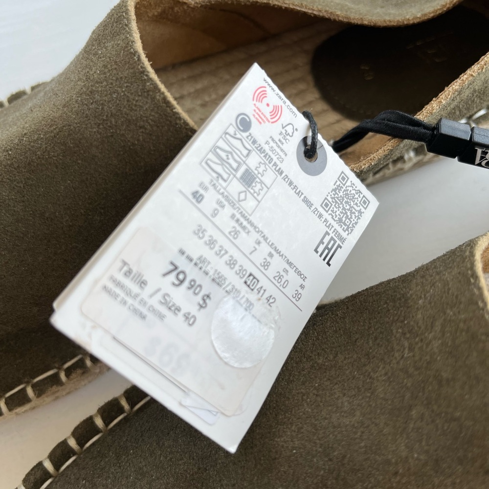 Zara Suede Espadrilles - Picture 2 of 5